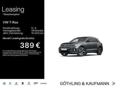 Gebraucht VW T-Roc IQ Drive 190 PS (139 kW) 2023 Grau SUV
