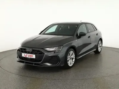 Ny Audi A3 S-Line 150 HK (110 kW) 2025 Grå Sedan