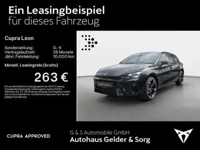 Gebraucht Cupra Leon 150 PS (110 kW) 2025 Mitternachtsschwarz Limousine