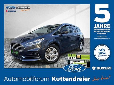 Pantherblau metallic Gebraucht 2022 Ford S-MAX Titanium Van / Kleinbus | 25.980 € (Fairer Preis)