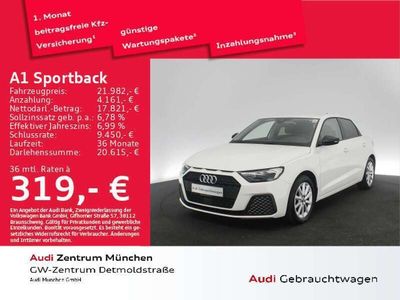 gebraucht Audi A1 30 TFSI S tronic Navi+/LED/Virtual