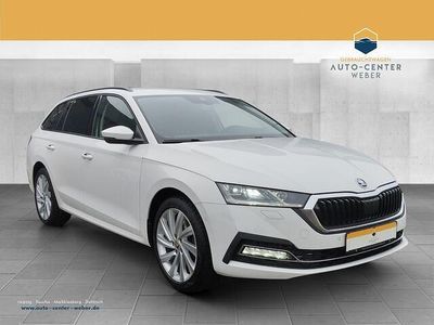 Weiß Gebraucht 2021 Skoda Octavia First Edition Kombi | 22.380 € (Etwas zu teuer)