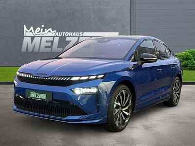Blau Neu 2025 Skoda Enyaq iV SportLine SUV | 55.880 € (Teuer)