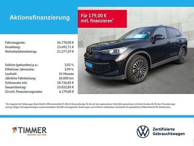 Gebraucht VW Tiguan Goal 150 PS (110 kW) 2025 Grenadillschwarz metallic SUV