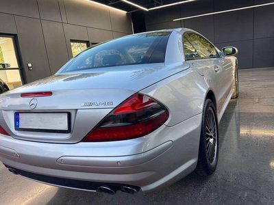 Usata Mercedes SL55 AMG AMG 476 CV (350 kW) 2002 Argento Cabrio