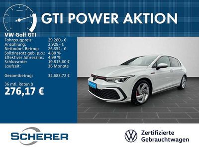 Gebraucht VW Golf VIII GTI 245 PS (180 kW) 2024 Pure white Limousine