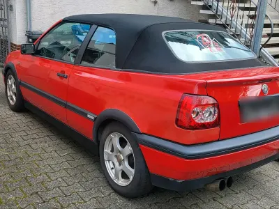 Gebraucht VW Golf Cabriolet GTI 116 PS (85 kW) 1997 Rot Cabrio