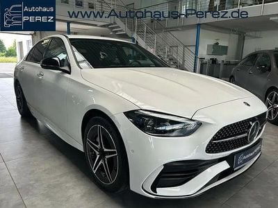 Gebraucht Mercedes C300e Premium 204 PS (150 kW) 2024 Polarweiß Limousine