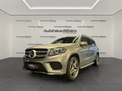 Brugt Mercedes GLS350 AMG line 258 HK (189 kW) 2016 Sølv SUV