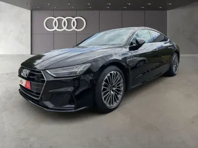 Gebraucht Audi A7 S-Line 299 PS (219 kW) 2023 Mythosschwarz metallic/mythoss Limousine