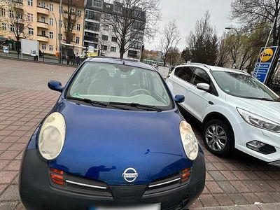 Gebraucht Nissan Micra 80 PS (58 kW) 2003 Blau Kleinwagen