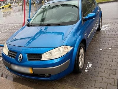 Gebraucht Renault Mégane II 113 PS (83 kW) 2003 Blau Kleinwagen