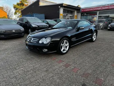 Gebraucht Mercedes SL350 AMG 272 PS (200 kW) 2009 Obsidianschwarz Cabrio