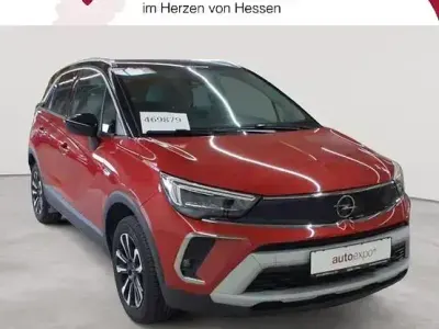 Gebraucht Opel Crossland Elegance 131 PS (96 kW) 2022 Chilli rot met./dach diamant schwarz met. SUV