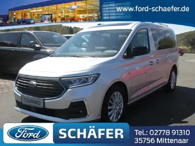 Gebraucht Ford Grand Tourneo Connect Titanium 122 PS (89 kW) 2022 Silber Van / Kleinbus