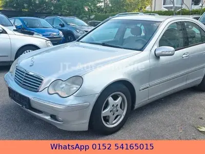 Second-hand Mercedes C200 Elegance 116 CP (85 kW) 2002 Argintiu Berlinǎ