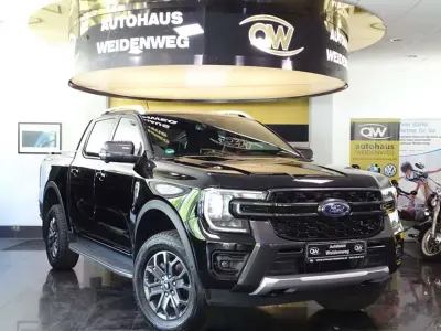 Gebraucht Ford Ranger Wildtrack 205 PS (150 kW) 2023 Agate black metallic Pickup