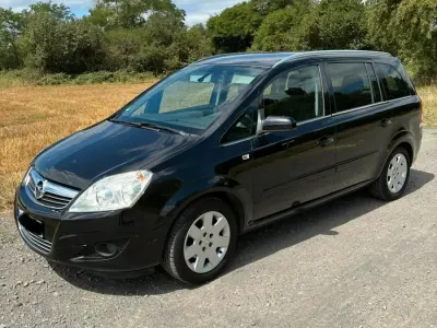 Gebraucht Opel Zafira Edition 140 PS (102 kW) 2008 Schwarz Van / Kleinbus