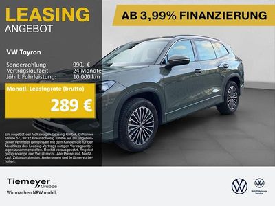 Gebraucht VW Tayron Life 150 PS (110 kW) 2025 Grün SUV
