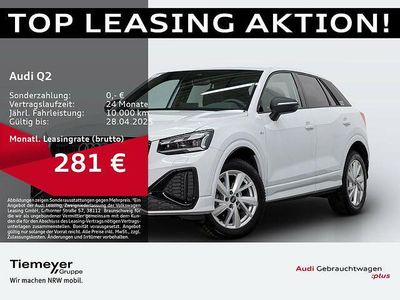 Gebraucht Audi Q2 S-Line 116 PS (85 kW) 2024 Gletscherweiß metallic SUV
