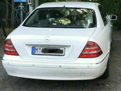 gebraucht Mercedes 320 S klasse CDI weiß Bj 2001, viele Neut...