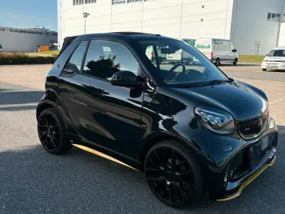 Gebraucht Smart ForTwo Cabrio Brabus 109 PS (80 kW) 2018 Schwarz Cabrio