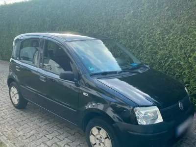Gebraucht Fiat Panda 2009 Schwarz Kleinwagen