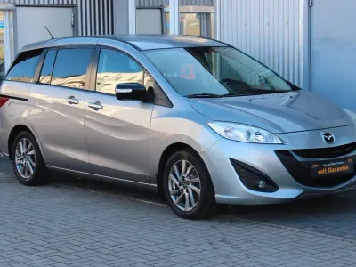 Gebraucht Mazda 5 Center-Line 144 PS (105 kW) 2011 Silber Van / Kleinbus