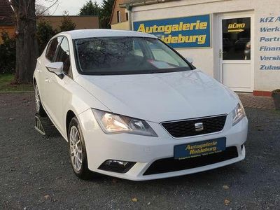 Gebraucht Seat Leon Style 110 PS (80 kW) 2016 Weiß Kleinwagen