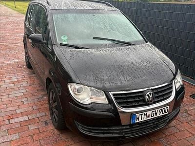 Gebraucht VW Touran 2007 Schwarz Van / Kleinbus