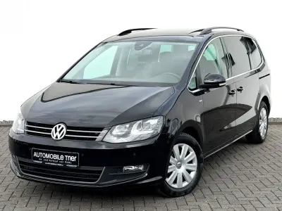 Gebraucht VW Sharan Match 170 PS (125 kW) 2013 Schwarz Van / Kleinbus