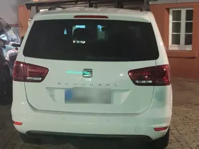 Gebraucht Seat Alhambra 150 PS (110 kW) 2015 Weiß Van / Kleinbus