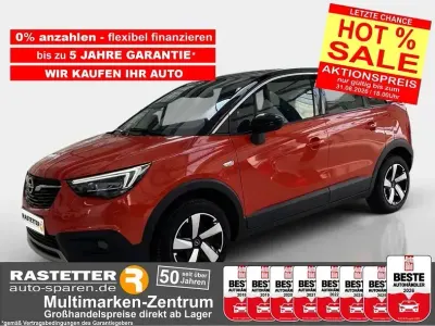 Gebraucht Opel Crossland X Innovation 131 PS (96 kW) 2020 Power orange/diamant schwarz SUV