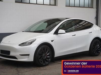 Gebraucht Tesla Model Y Performance 392 kW (534 PS) 2022 Weiß SUV