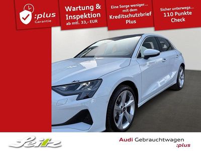 Gebraucht Audi A3 Advanced Plus 116 PS (85 kW) 2025 Gletscherweiß metallic Limousine