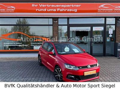 Second-hand VW Polo R-line 105 CP (77 kW) 2017 Roșu Berlinǎ