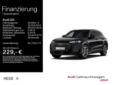 Gebraucht Audi Q5 Comfort 204 PS (150 kW) 2025 Mythosschwarz metallic SUV