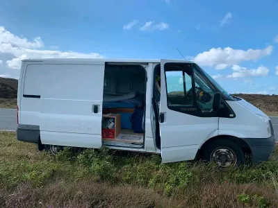Brugt Ford Transit 101 HK (74 kW) 2014 Hvid MPV