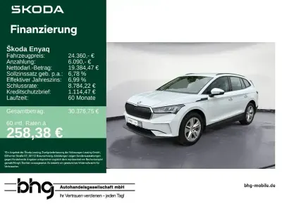 Gebraucht Skoda Enyaq iV 108 kW (148 PS) 2023 Weiß SUV