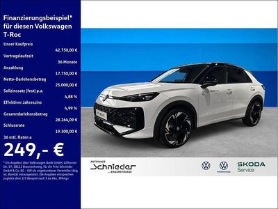 Gebraucht VW T-Roc Style 150 PS (110 kW) 2025 Weiß SUV