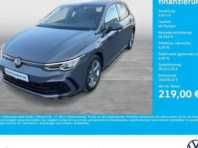 Brugt VW Golf VIII R-line 150 HK (110 kW) 2024 Grå Sedan
