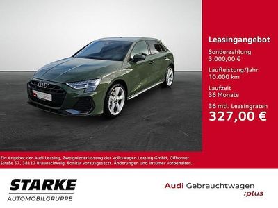 Distriktgrün metallic Gebraucht 2025 Audi A3 Sportback e-tron S-Line Kleinwagen | 42.490 €