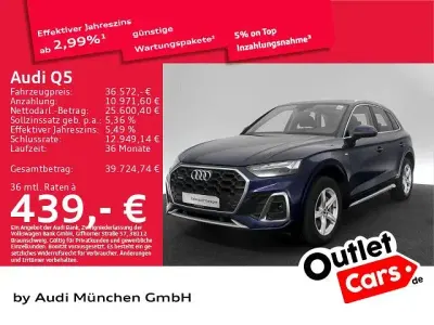 Gebraucht Audi Q5 Sport 286 PS (210 kW) 2023 Blau SUV