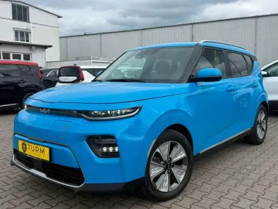 Gebraucht Kia Soul EV Inspiration 150 kW (204 PS) 2022 Blau SUV