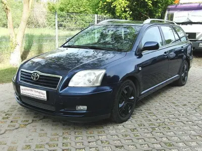 Gebraucht Toyota Avensis 129 PS (94 kW) 2003 Blau Kombi