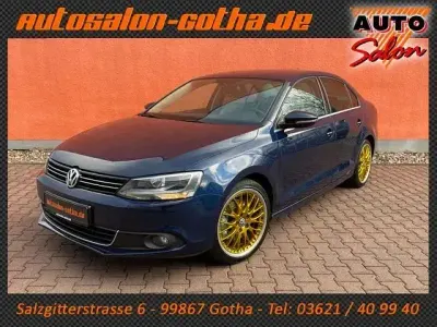 Brugt VW Jetta Highline 200 HK (147 kW) 2012 Blå Sedan