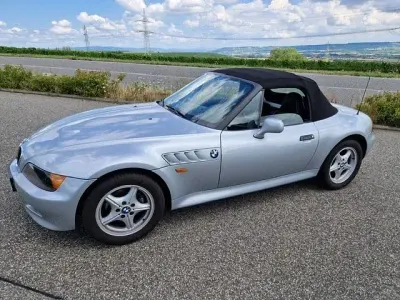 Brugt BMW Z3 140 HK (102 kW) 1997 Sølv Cabriolet