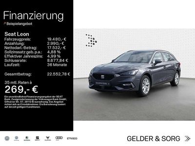 Gebraucht Seat Leon Style 131 PS (96 kW) 2020 Magnetic grau Kombi
