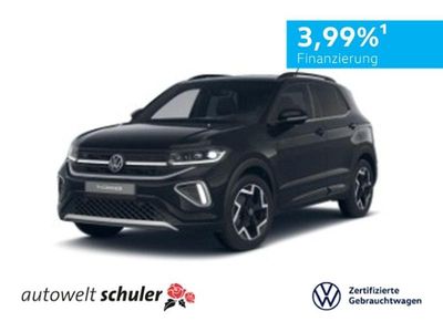 Gebraucht VW T-Cross R-line 150 PS (110 kW) 2025 Deep black perleffekt (metallic) SUV