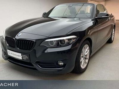 gebraucht BMW 218 i Cabrio Sport-Line,Sport-Line,Navi,WS,Leder,